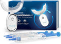 MySmile Teeth Whitening Kit for Sensitive Teeth with LED Light, 10 Min Non-Sensitive Fast Tooth Whitener, 3 Carbamide Peroxide Whitening Gel, Powerful Formula, Enamel Safe-Ruum Studio Home