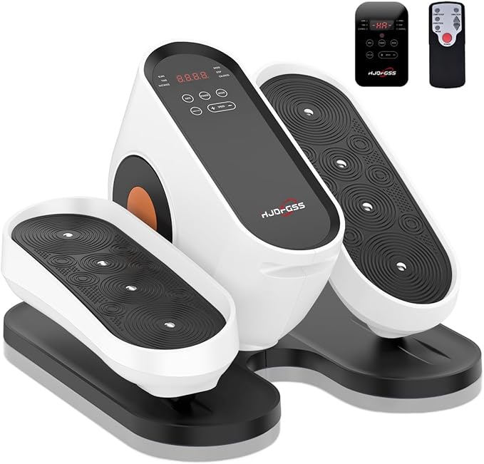 Under Desk Elliptical Machine, Electric Ellipse Leg Exerciser as Seen on Tv for Seniors with 10 Adjustable,Pedal Exerciser,Exercise Equipment for Home-Ruum Studio Home