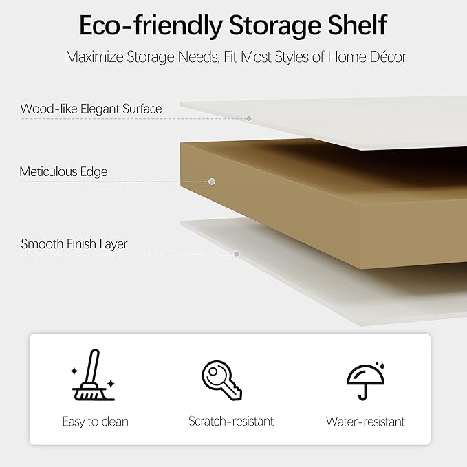 70-Inch Tall White Bookcase, 5 Tiers Shelves Open Storage Bookshelf, 33 in Wide Anti Tipping Indoor Furniture, Book Cases for Home Library Office Bedroom School-Ruum Studio Home