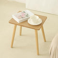 AWASEN Side Table, Small End Accent Table for Living Room Bedroom Office Small Spaces, Modern Wood Side Table Nightstand with Solid Wood, Easy Assembly, (Natural)-Ruum Studio Home