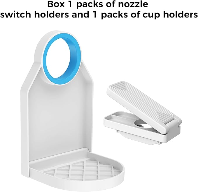 Laundry Detergent dispenser Cup Holder,Nozzle Upgraded Labor-Saving Switch Easily No More runny or Messy Laundry Detergent, Laundry Cup Holder and drip Tray room organization and storage-Ruum Studio Home