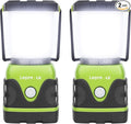 LE 1000LM Battery Powered LED Camping Lantern, Waterproof Tent Light with 4 Light Modes, Camping Essentials, Portable Lantern Flashlight for Camping, Emergency Light, Power Outages, Not Rechargeable-Ruum Studio Home