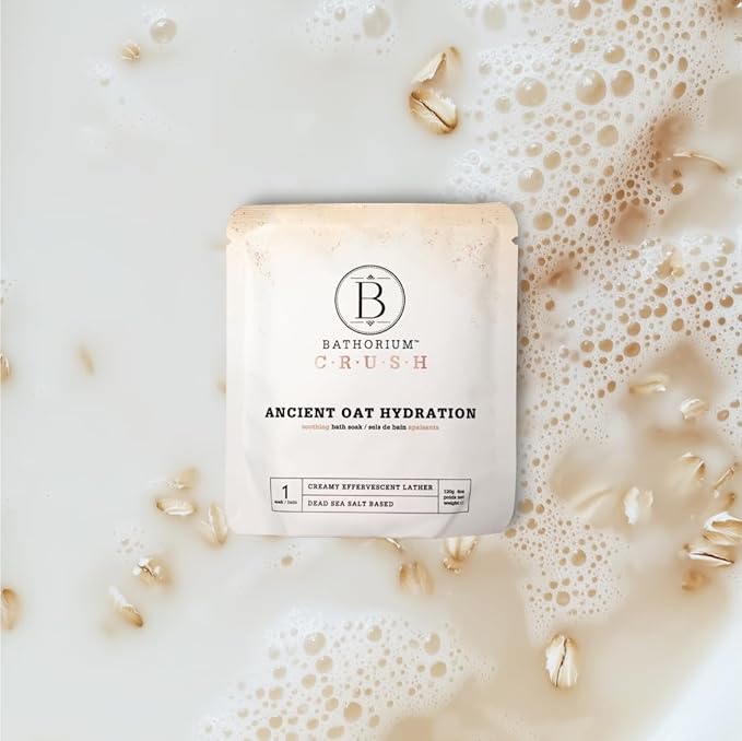 Bathorium Crush 8-Pack Signature Discovery Set, Luxury Bath Soaks, Dead Sea Salt, Epsom Salt, pH Balanced for Women, Gift Set, Each Soak is 4 oz-Ruum Studio Home