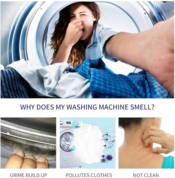 NATRUTH Washing Machine Cleaner Descaler 30 Pack Deep Cleaning Washer Cleaner Tablets For HE Front Loader & Top Load Washer-Ruum Studio Home