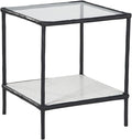 Signature Design by Ashley Ryandale Contemporary Accent Table, Antique Black-Ruum Studio Home