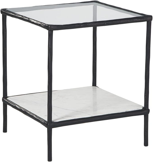 Signature Design by Ashley Ryandale Contemporary Accent Table, Antique Black-Ruum Studio Home