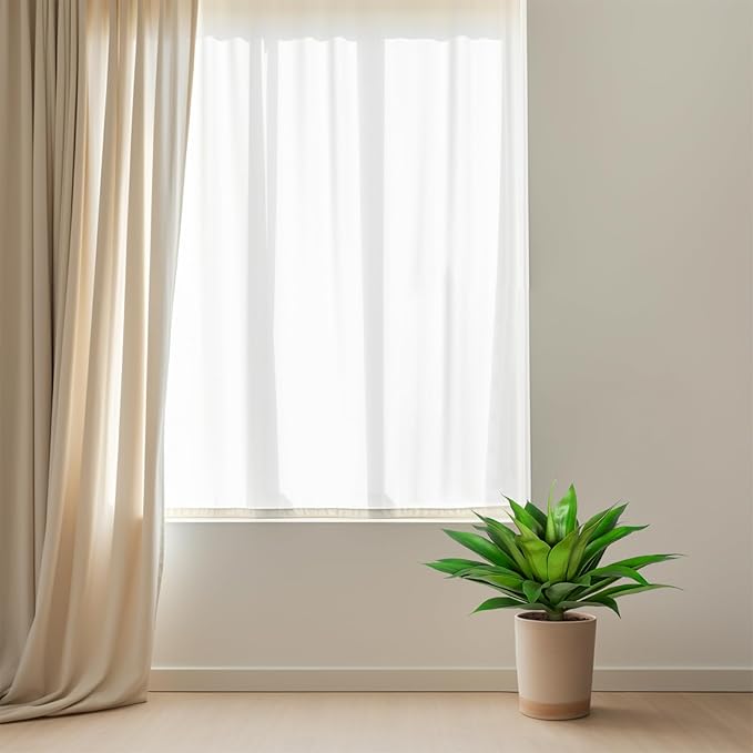 Artificial Agave Plants,Large UV Resistant Fake Agave Planters for Indoor and Outdoor Decorating Artificial Plants for Outdoors Fake Plants(1Pack, 28")-Ruum Studio Home