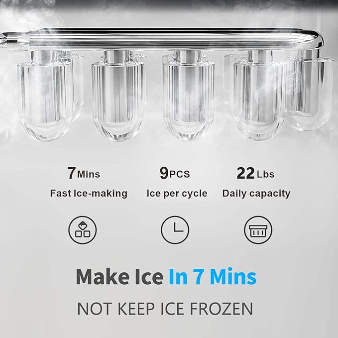 IKT Self-Cleaning Hot Cold and Room Water Cooler Dispenser and Maker Bottom Loading for 5 Gallon Bottle with Energy Saving Mode 22lbs Within 24hrs White-Ruum Studio Home