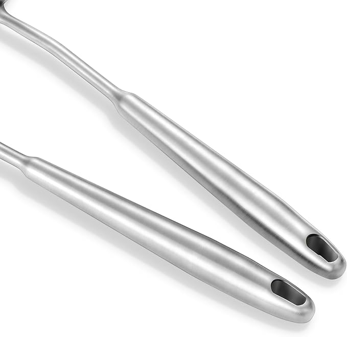 14-15" Wok Spatula and Ladle,2 PCS Wok Tools Set,304 Stainlss Steel Cooking Utensils,Matte Wok Accessories,Solid Wok Utensils-Ruum Studio Home