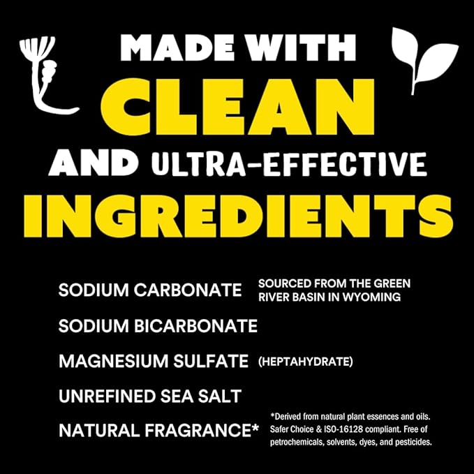 Molly's Suds Original Laundry Detergent Powder | Clean Laundry Detergent Powder for Sensitive Skin | Simple, Effective Ingredients, Stain Fighting | 120 Load (Peppermint)-Ruum Studio Home