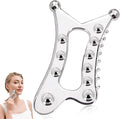 Metal Body Gua Sha Tool, 5 in 1 Muscle Scraper Tool, Lymphatic Drainage Massager for Self Care, Fascia Blaster for Cellulite, Trigger Point Massage Tools for Pain Relief-Ruum Studio Home