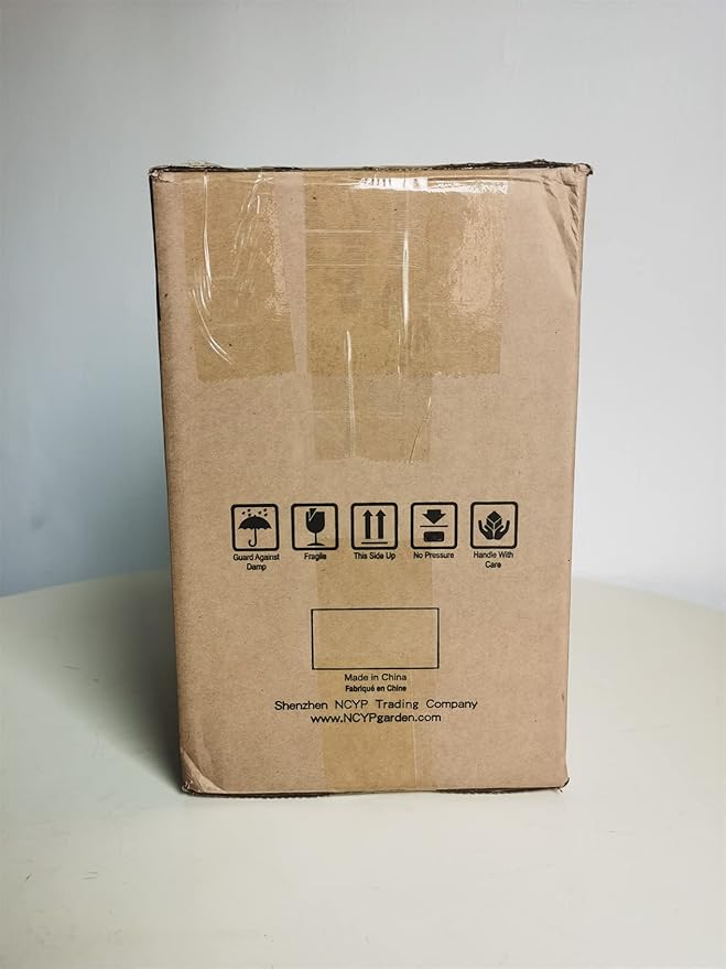 NCYP Geometric Glass Terrarium Planter for Succulent, Small Cacti, Black Irregular Opened Container Pot, Indoor Home Garden Office Tabletop Decor, 6.5" x 5.7" x 9.8" (No Plants, No Door)-Ruum Studio Home