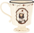 360ml -12.17oz Painted Cute Ceramic Mug - Cute Coffee Cup for Espresso,Macchiato,Latte - Gift for Women, Dishwasher Safe-Ruum Studio Home