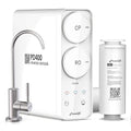 Frizzlife Reverse Osmosis System - Tankless 400 GPD Drinking Water Filtration System, Quick Twist Under Sink RO Filter - 1.5 : 1 Pure to Drain - Reduce TDS, Compact Footprint, USA Tech Support, PD400-Ruum Studio Home