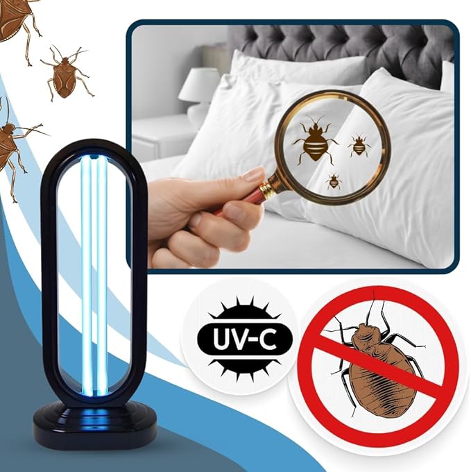 UVLIZER Tower - UV Light Sanitizer & Ultraviolet LED Lamp (UV-C Cleaner for Home, Office, Room | UVC Disinfection Lamp | Kill 99% of Germs, Bacteria, Virus, Mold, Dust Mites | USA)-Ruum Studio Home