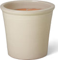 Emissary Round Stoneware Planter (Parent SKU 12012) (Cream, 16" D x 15" H)-Ruum Studio Home