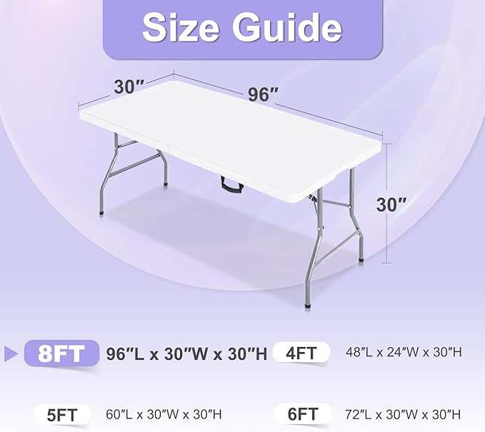 ABCCANOPY 4 Pack 8 FT Black Spandex Table Cover Stretch Fitted Wrinkle Resistant Tablecloth Reuse for Rectangular Folding Table Patry Event Wedding Banquet Protector-Ruum Studio Home