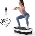 Vibration Plate Exercise Machine - 330lbs Weight Capacity, 120 Speed Levels, 5 Program Modes - Full Body Workout for Home Fitness, Toning & Wellness, LED Display, Low Noise Motor-Ruum Studio Home