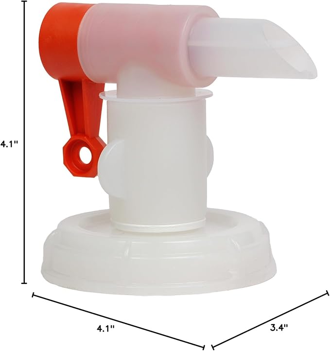 Arm & Hammer Sabeu Dispensing Valve for 5 Gallon Liquid Detergent Jug (Pack of 50)-Ruum Studio Home