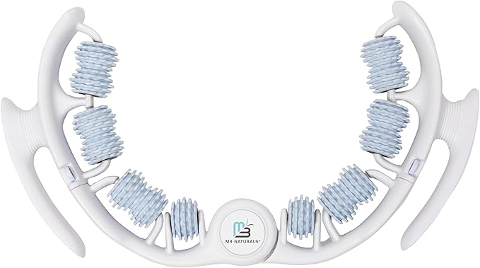 M3 Naturals Anti Cellulite Roller & Lymphatic Drainage Massager | Fascia Blaster for Contoured & Smoother Skin | Tool for Sore Arms, Legs, Stomach & Buttocks-Ruum Studio Home
