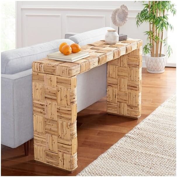 Safavieh Home Collection WIK6502 Console, Natural-Ruum Studio Home