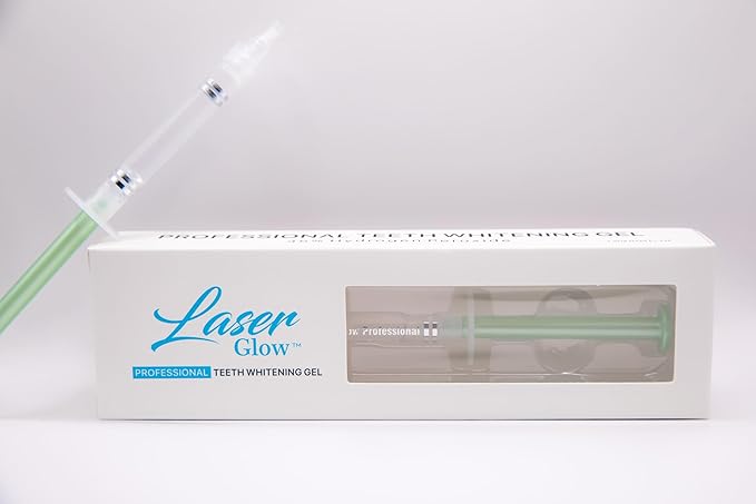 LaserGlow 35% Hydrogen Peroxide Teeth Whitening Gel – Professional Dental-Grade Syringe for Rapid in-Office Whitening; Enamel-Safe, Low-Sensitivity Formula for Dentists & Whitening Technicians-Ruum Studio Home