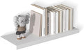 12 Inch Deep Floating Shelves for Wall 1 Pack White Floating Shelves Large Storage Space Wall Mount Shelf for Living Room Kitchen Bathroom 30" W x 12" D x 1.2" H White-Ruum Studio Home