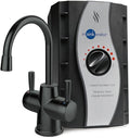 InSinkErator Stainless Steel Tank, HC250MBLK-SS HOT250 System, 2-Handle Drinking Faucet in Matte Black with 2/3-Gallon, Filter-Compatible Instant Hot/Cold Water Dispenser-Ruum Studio Home