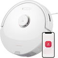 roborock Q8 Max Robot Vacuum and Mop Cleaner, DuoRoller Brush, 5500Pa Strong Suction, Lidar Navigation, Obstacle Avoidance, Multi-Level Mapping, Perfect for Pet Hair-Ruum Studio Home