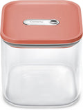 Caraway 2.5qt Glass Airtight Food Storage Container with Lid – Non-Toxic, BPA-Free Kitchen Storage Container – Stackable, Space-Saving Airtight Container for Dry Goods and More - Perracotta-Ruum Studio Home