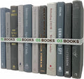 Curated Decorative Books Hardcover Décor Books for Home Décor, Choose Color, Interior Design, Office, Wedding Display, Instant Library, or Staging (Half Foot, Gray)-Ruum Studio Home