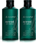 Aromaplan Hotel Scents 24 Knights 5 Fl Oz (2 Pack), Luxury Aroma & Hotel Fragrance Diffuser Oil- Hotel Diffuser Oil for Aromatherapy- USA Made, Bigger Bottle, Bolder Aroma & Longer Lasting-Ruum Studio Home