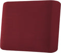 H.VERSAILTEX Super Stretch Individual Seat Cushion Covers Sofa Covers Couch Cushion Covers Slipcover Sets Thick Jacquard Textured Twill Fabric (1 Piece Chair Cushion Cover, Burgundy Red)-Ruum Studio Home