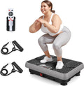 Premium Vibration Plate for Lymphatic Drainage, Weight Loss, Whole Body Workout Power Vibration Plate, Shake Plate,Home Gym Fitness Equipment,Grey-Ruum Studio Home