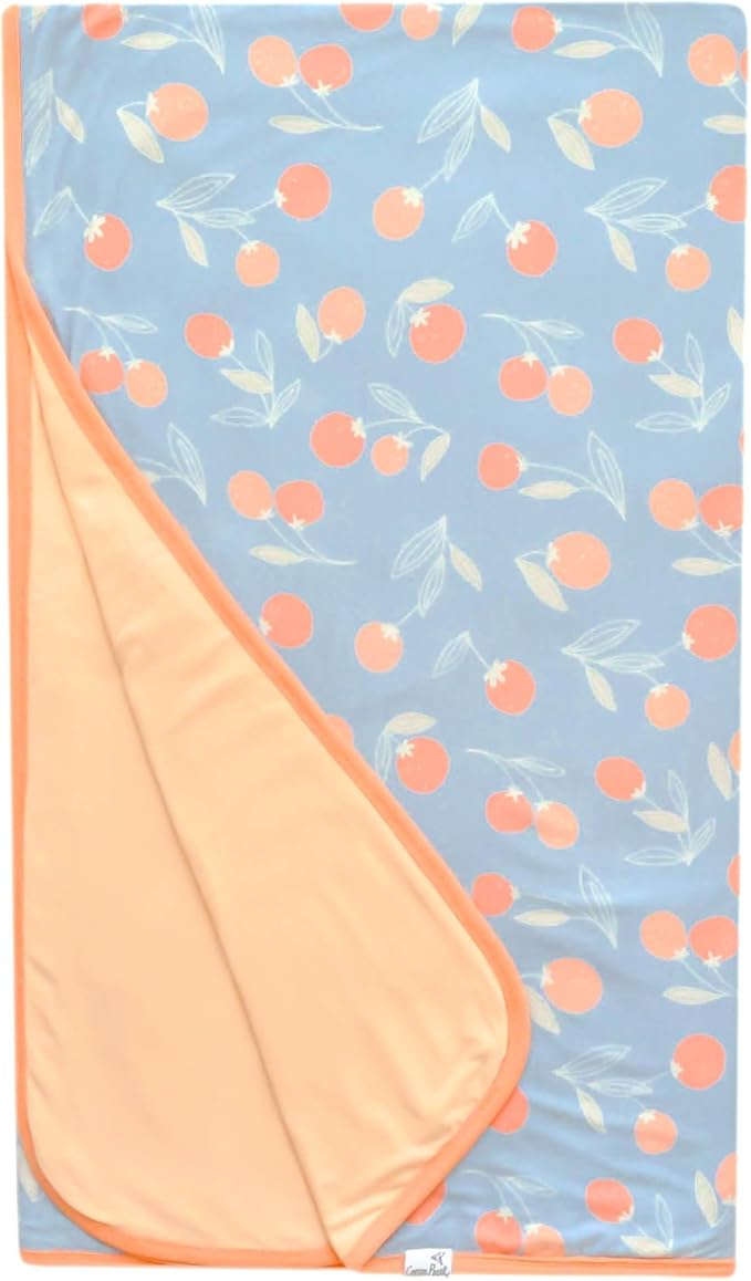 Copper Pearl Jumbo 3-Layer Baby Blanket: Soft Baby Quilts for Boys and Girls | Breathable, Cozy, Toddler Blanket | Baby Quilt for Newborns | 46x46 Premium Polyester/Rayon | Clementine-Ruum Studio Home
