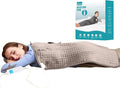 Ruqiji 17''x33'' XXXL King Size Heating Pad with Fast-Heating Technology&10 Temperature Settings, Flannel Electric Heating Pad/Pain Relief for Back/Neck/Shoulders/Menstrual Pain/Leg Cramp (Light Tan)-Ruum Studio Home