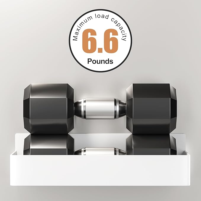 Magnetic Spice Rack for Refrigerator, Kitchen Organizer and Storage Shelf, White (6 Pack)…-Ruum Studio Home