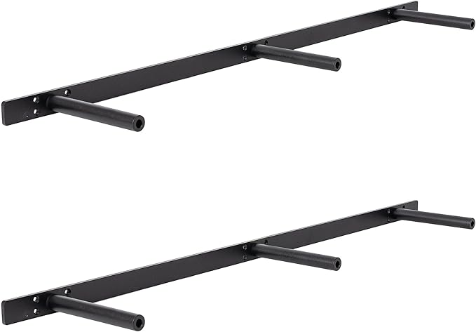 Hidden Shelf Brackets ， Floating Shelf Bracket ( Additional Brackets -NO Kits) 38 Inch -2 Pcs-Ruum Studio Home