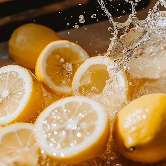 1OAK Soy Wax Fresh Lemon Candle - Citrus Candles for Home, Kitchen, & Summer - Fruity Candles Scented - Long Burning Premium - Hand-Poured (7oz.)-Ruum Studio Home