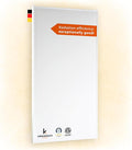 Infrared Space Heater - suited for smaller rooms - potent & energy efficient electric heating - wall-mounted - warms up quickly - over-heating protection - no noise - no maintenance - pleasant warmth-Ruum Studio Home