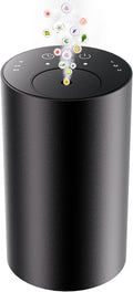 Waterless Essential Oil Diffuser, Portable Aromatherapy Diffuser, Mini Scent Machine, Battery Operated, 1/4/8-Hour Timer, 20ml Capacity, 3 Mist Levels for Home, Car, Room Office,No included oil(Black)-Ruum Studio Home