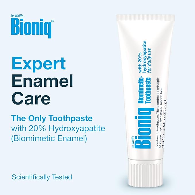 Bioniq Classic Biomimetic Toothpaste with 20 Percent Hydroxyapatite I Clinically Tested I 3.44 oz-Ruum Studio Home