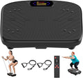 Vibration Plate Exercise Machine, Vibration Plate Platform for Lymphatic Drainage, 200 Adjustable Speeds Power Shaping Vibrating Plate Helps Weight Loss, Shaping, Max Weight 450 Lbs-Ruum Studio Home