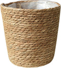 Home Decor Woven Straw Flower Pot Seagrass Planters Basket Garden Plant Pot Containers Wicker Rattan Vase Sundries Organizer Storage Bins for Indoor Outdoor Plants Vintage Decor-Ruum Studio Home