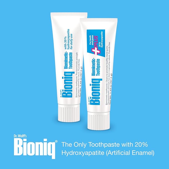 Bioniq Classic Biomimetic Toothpaste with 20 Percent Hydroxyapatite I Clinically Tested I 3.44 oz-Ruum Studio Home