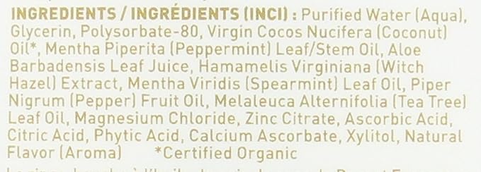 Desert Essence Coconut Oil Mouthwash- Alcohol & Sugar-Free - Coconut Oil & Tea Tree Oil Mouthwash for Adults & Kids 6+ - Promotes Gum Health, Fresh Breath, Soothing-Ruum Studio Home