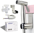 Handheld Bidet Sprayer for Toilet - Bidets for Existing Toilets Adjustable Water Pressure with Bidet Hose for Feminine Wash, Stainless Steel Muslim Shower Jet Spray for Toilet-Ruum Studio Home