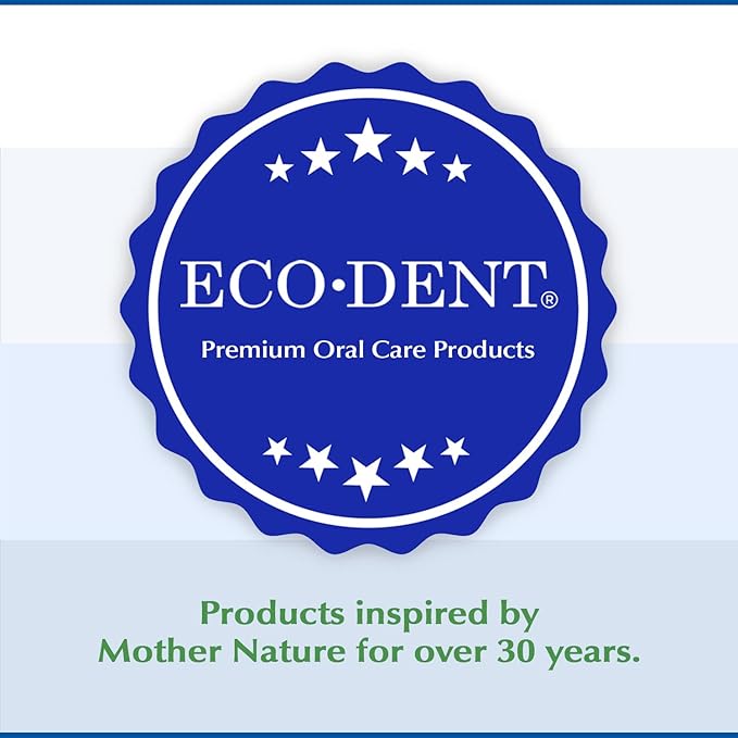 Eco-Dent Alcohol-Free Mouthwash, Mint - Ultimate Essential MouthCare, Oral Care Mouth Wash for Adults, Baking Soda Mouth Rinse with CoQ10/Herbs/Essential Oils, 8 Fl Oz (Pack of 2)-Ruum Studio Home