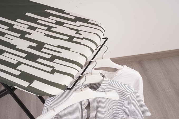 Extra Large Ironing Board with Large Hang Rail in 53" L x 20" W-Ruum Studio Home