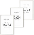 HAUS AND HUES Standalone White Oak Frame Set of 3-16x24-Ruum Studio Home